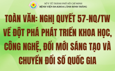 (chinhphu.vn) TOÀN VĂN: Nghị quyết 57-NQ/TW về đột phá phát triển khoa học, công nghệ, đổi mới sáng tạo và chuyển đổi số quốc gia